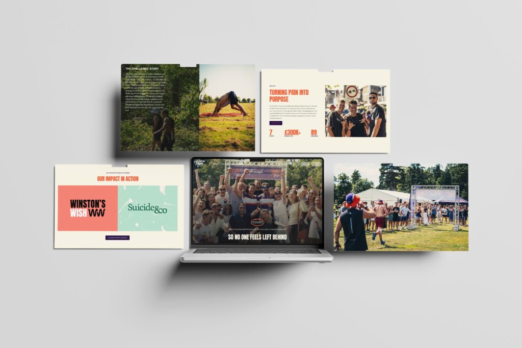 Hunchman Website Mockup